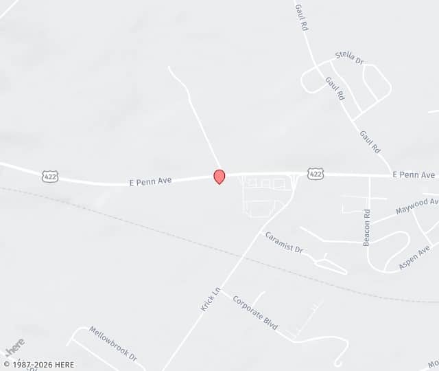 Location Map: 4906 Penn Ave. Sinking Spring, Pennsylvania 19608